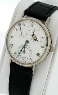   Classique Power Reserve $32,350 Mens 18k White Gold watch.  