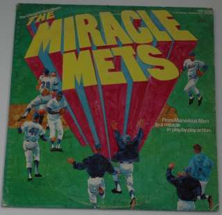 The Miracle New York Mets 1969 33 1/3 LP From Marvelous Marv to A 