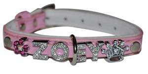 WHOLESALE LOT 20 PERSONALIZED DOG COLLARS SM & XS  