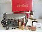   KORS Estee Lauder GUNMETAL Cosmetic Clutch Bag + 6pc Makeup Set $170