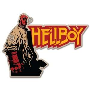 Hellboy comic car bumper sticker decal 5 x 4