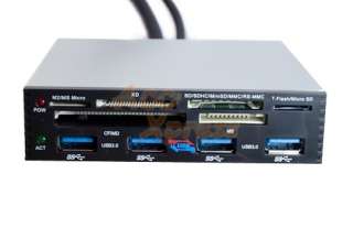   INTERNAL PCIE PCI EXPRESS USB 3.0 HUB CARD READER SD SDHC MMS XD M2 CF