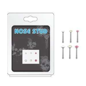  316L Surgical Steel Nose Bone Nose Studs   19G 6pcs/pack 