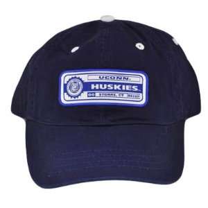  NCAA CONNECTICUT HUSKIES UCONN BLUE COTTON HAT CAP NEW 