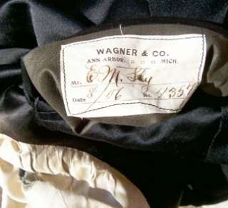   1906 Steampunk Swallowtail Tuxedo Cutaway Frock Coat Jacket 40 Regular