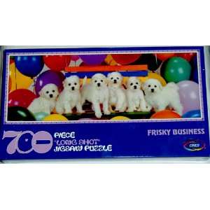  FRISKY BUSINESS   Puppies (700 Piece) Long Shot 