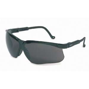  Uvex S3212X Genesis Safety Eyewear, Black Frame, Dark Gray 