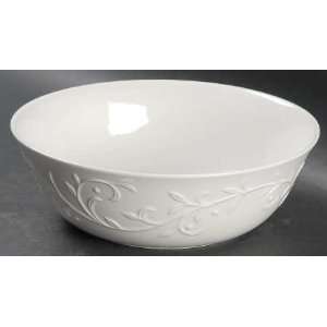 Lenox China Opal Innocence Carved 8 All Purpose Bowl, Fine China 