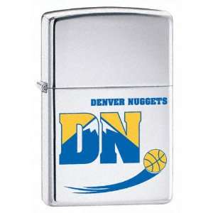  Denver Nuggets High Polish Chrome Zippo Lighter Sports 