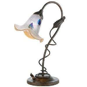  Paloma Salamander Glass Table Lamp