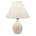 ORE Ceramic Table Lamp in Ivory Pear