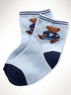 Teddy Bear Crew Sock   Accessories Infant Boy (9M 24M)   RalphLauren 
