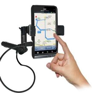 AMZ93441 Lighter Socket Phone Car Mount with Charging and Case System 