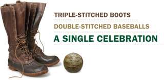 Triple Stitched Boots. Double Stitched Baseballs. A Single Celebration 