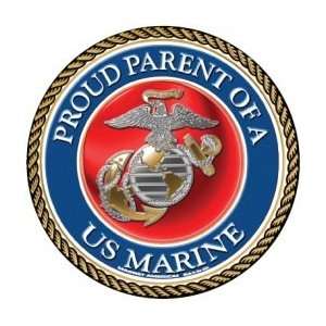  Proud Parent of a Marine Circle Magnet Automotive