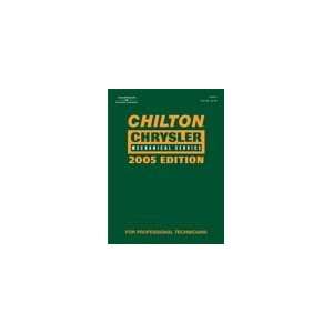  Chilton 2005 Chrysler Service Manual Automotive