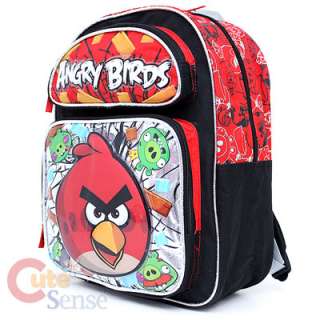 Angry Bird School Backpack Lunch Bag Red Bird Pig 2