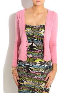 Shell Pink (Pink) Shell Pink V Neck Cardigan  235270872  New Look