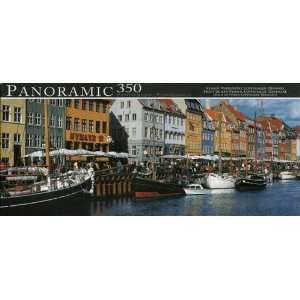   350 Piece Puzzle Nyhavn Waterfront Copenhagen Denmark Toys & Games