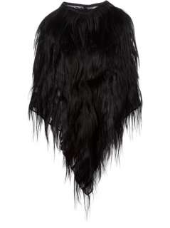 Ann Demeulemeester Goat Fur Cape   Degli Effetti Women   farfetch 