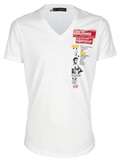 Dsquared2 V Neck T Shirt   Tessabit   farfetch 