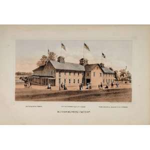  1876 Philadelphia Butter & Cheese Exposition Factory 