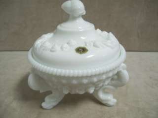 Westmoreland Seashell and Dolphin Covered Candy Dish