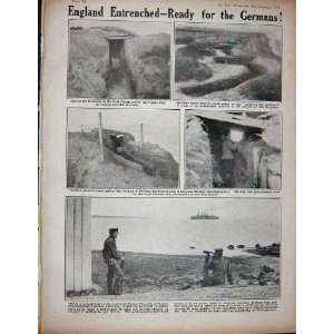  1915 WW1 French Officer Woman Spy Isle Wight Trench