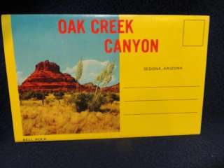 Oak Creek Canyon   Sedona   Souvenir album 1960  
