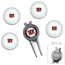 Team Golf Cincinnati Bengals Golf Balls & Divot Tool Set   