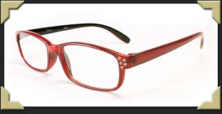  Reading Glasses Red Tan Blue Color Various Power Cute and Sexy  