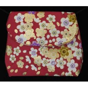  Mini Shoulder Bag   Japanese Kimono Silk ID/Cosmetic Purse 