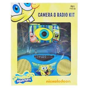 Sponge Bob Squarepants Camera & Radio Box Set  Toys & Games   