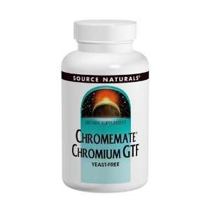  Chromemate® Chromium GTF 200 mcg Yeast Free 120 Tablets 