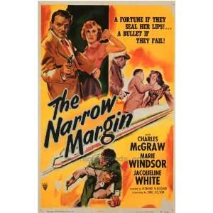  Narrow Margin   Movie Poster   27 x 40