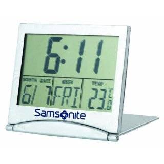    Equity by La Crosse 65902 Solar Travel Alarm clock