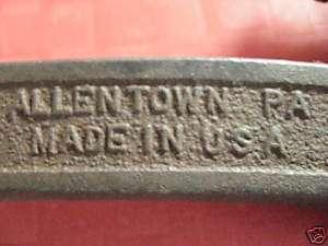 Bonney Stillson Pipe Wrench No 14 Allentown PA  