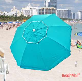 Rio Brands 6.5 ft Rio Beach Umbrella UPF 100+ with integrated Sand 