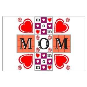  Large Poster Mothers Day I Love Mom 