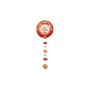   Thanksgiving Drop a Line   Mylar Balloon Foil