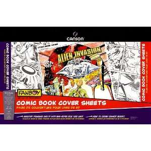  Canson Comic Book Cover Sheets  11x17 Inch Pad Arts 