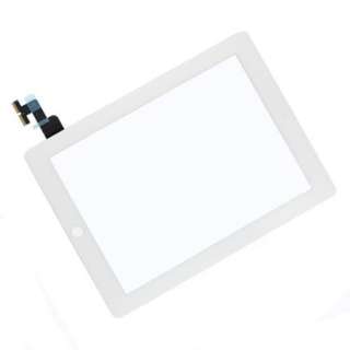 New OEM White Apple iPad 2 Touch Screen Digitizer Glass Lens 