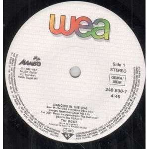   USA 7 INCH (7 VINYL 45) GERMAN WEA 1985 BOSS (SPRINGSTEEN) Music