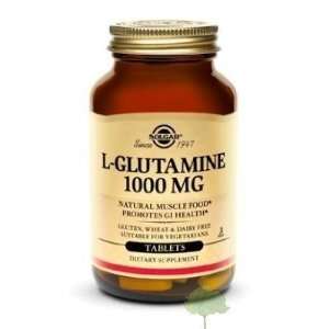  L Glutamine 1000 mg   60 tabs,(Solgar) Health & Personal 