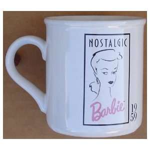    Barbie Coffee Cup With Collector`s Box 1959 Style 