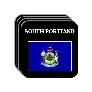  US State Flag   SOUTH PORTLAND, Maine (ME) Set of 4 Mini 