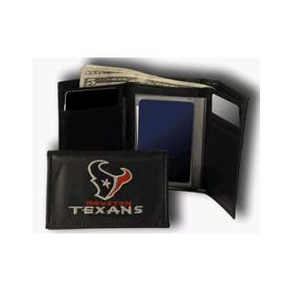 Houston Texans Tri fold Wallet with Embroidered Logo  
