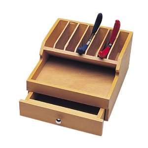  Wood Plier Rack with Drawer Arts, Crafts & Sewing