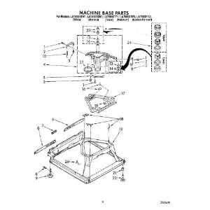  Whirlpool Part Number  388492 For Model #  LA7800XTN1 