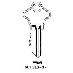    SC1 Schlage Brass Key Blanks Box 50 by JMA